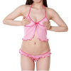 Lingerie Collection フェミニンブラ＆パンティセット(F-003)ピンク