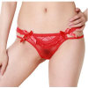 Lingerie Collection ダブルリボン ローライズパンティ レッド