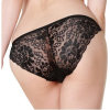 Lingerie Collection バックレースパンティ ブラック