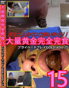 プライベートプレイ GOLD15 大量黄金完全完食 No15－-のDVD画像